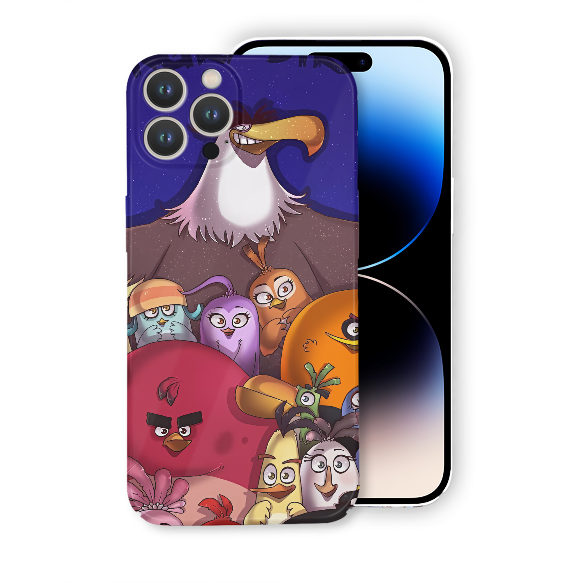 （画像用） Angry Birds アングリーバード 【iPhone 14シリーズ対応】ハードケース